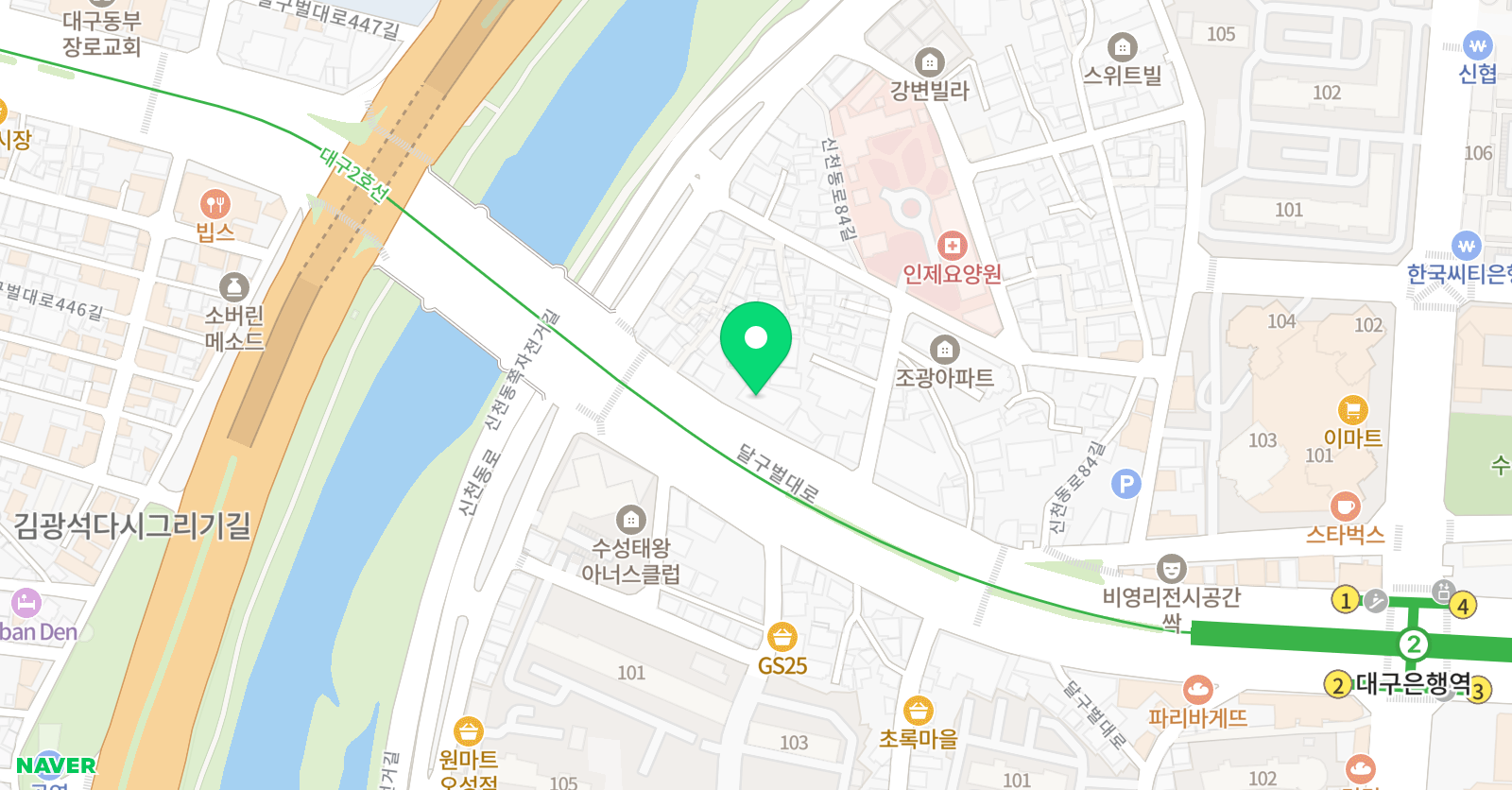 브라이트 어학원 위치