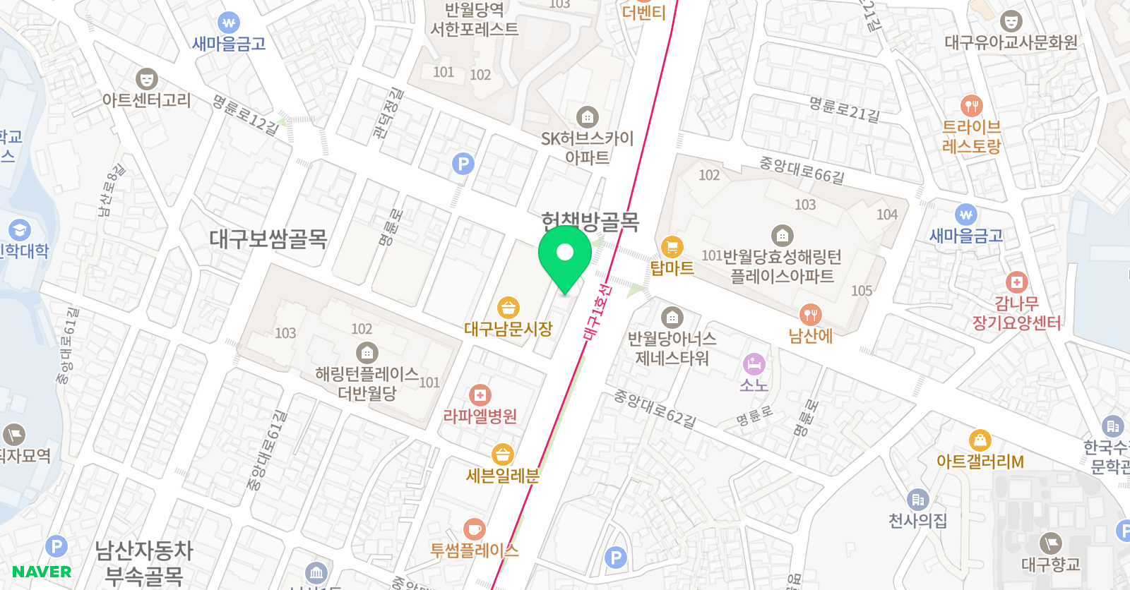 현무 태권도 위치