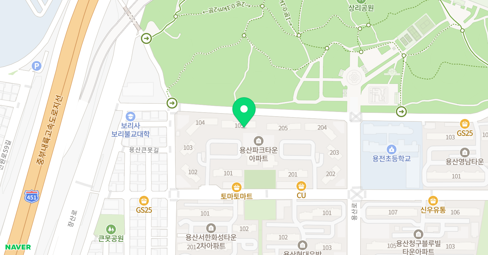 3030 영어 용산센터 위치