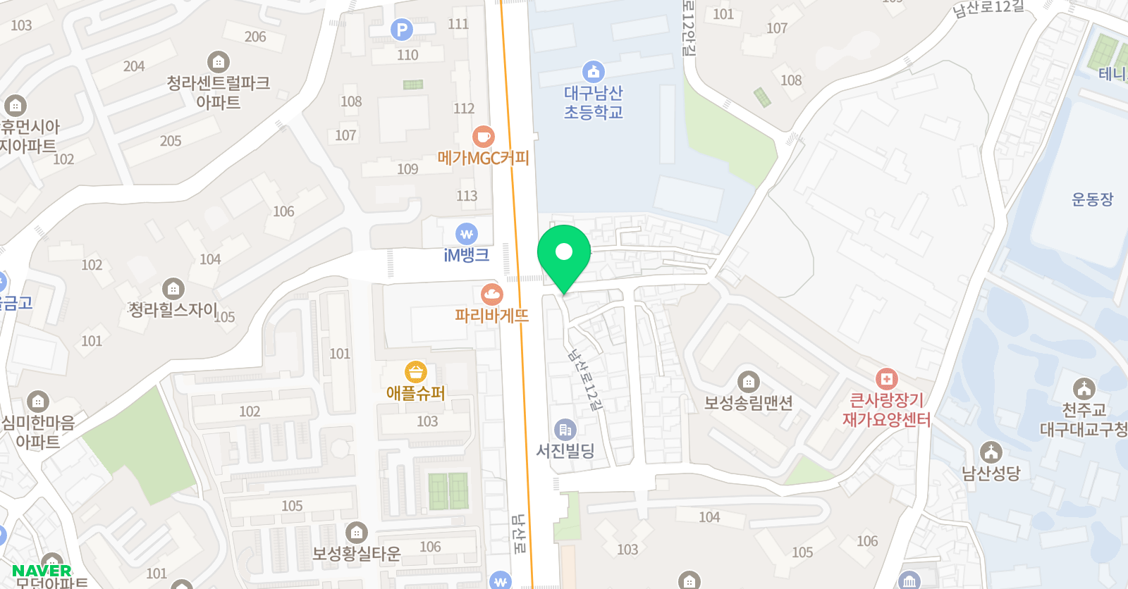 빛나라동요성악남산성악 위치