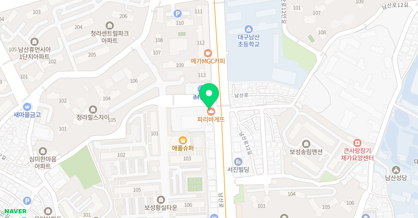 재미솔솔 미술학원 위치