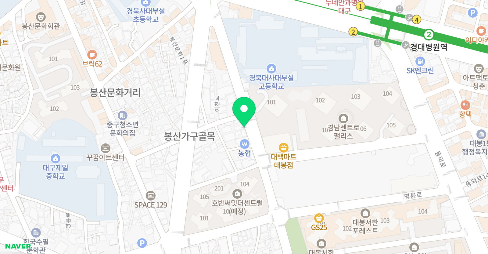 솔리데오 음악학원 위치