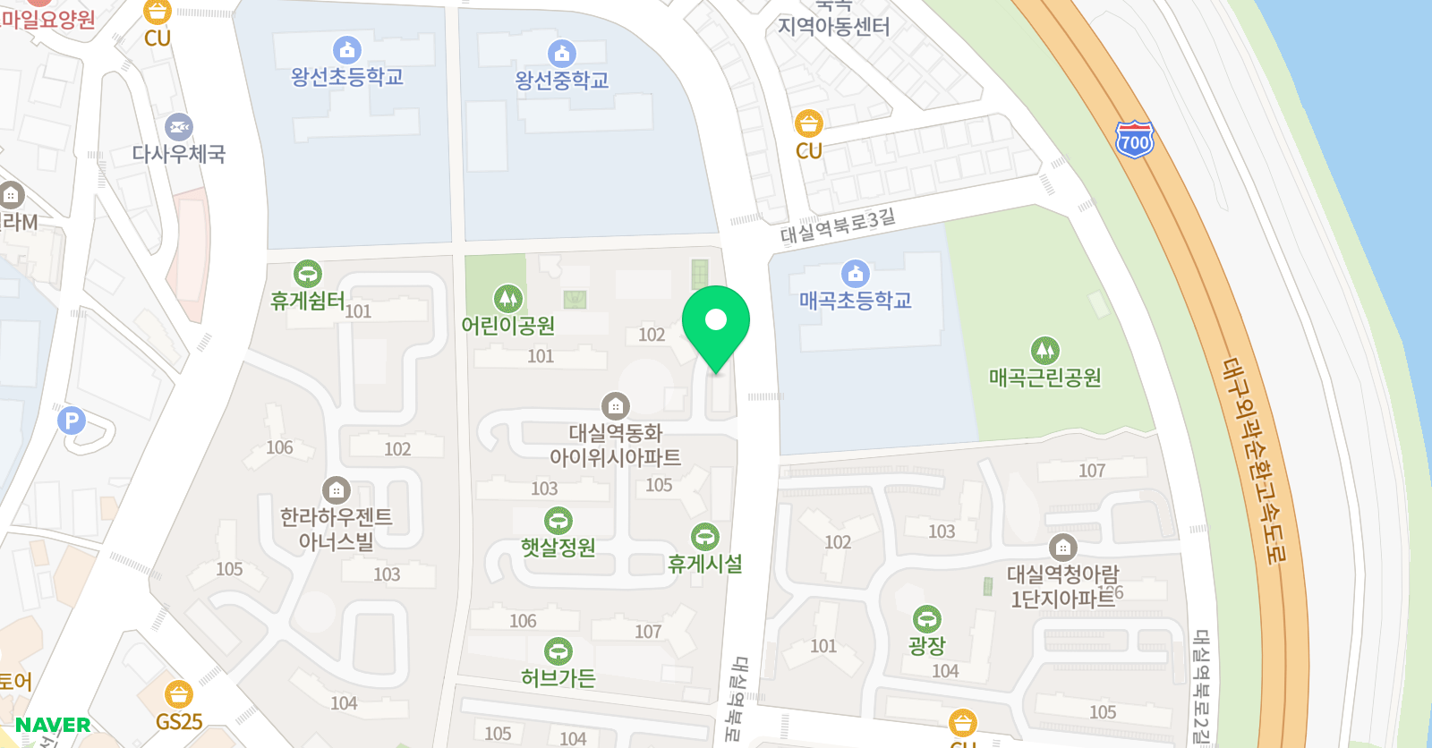 아이손 음악학원 위치