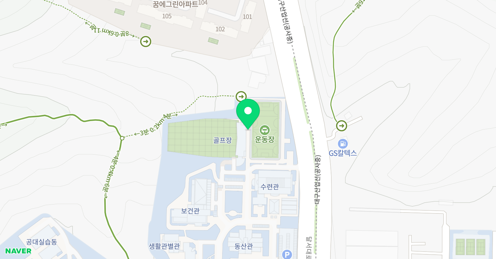 런FC 축구클럽 위치
