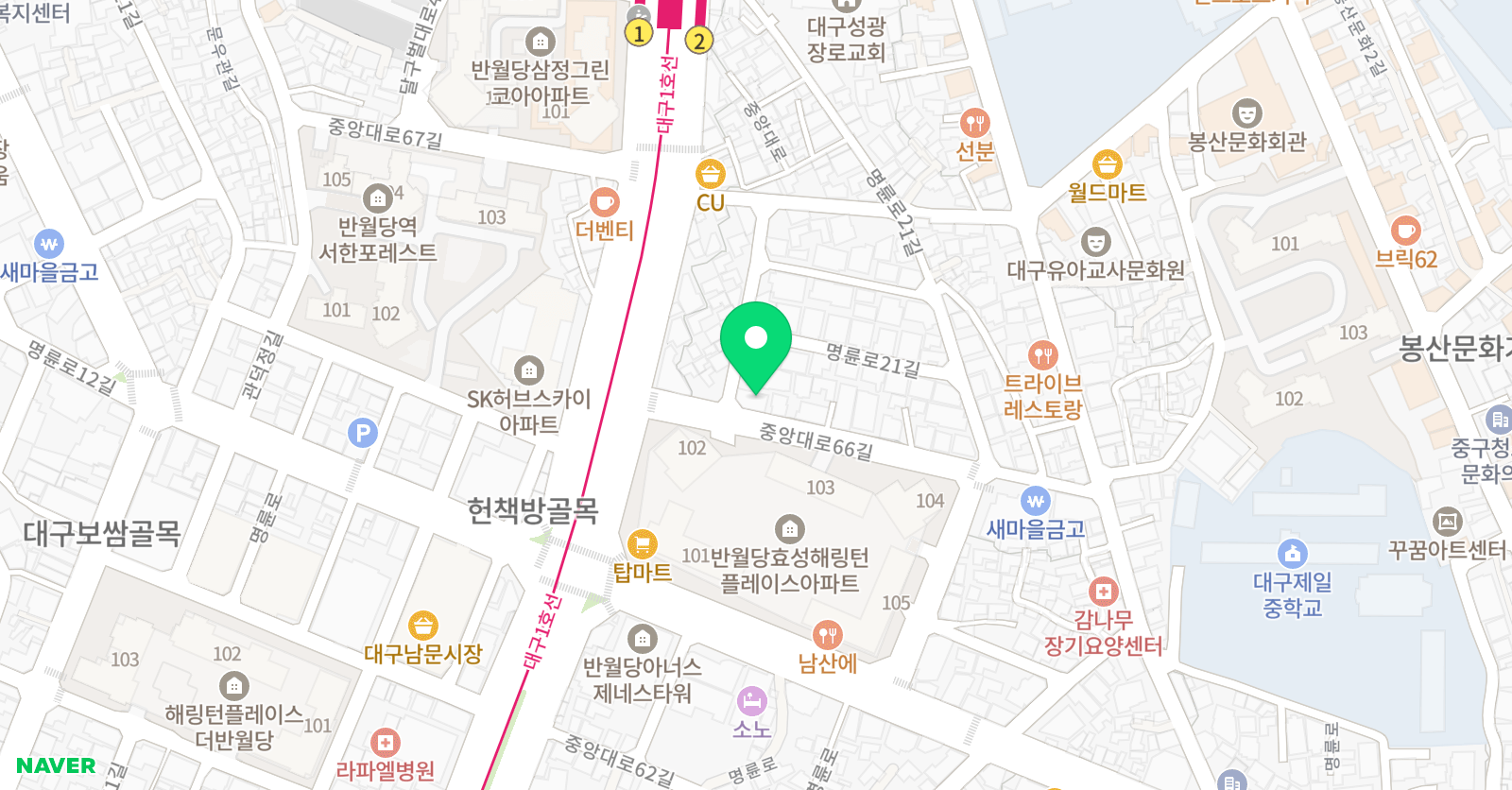 오름 공부방 위치