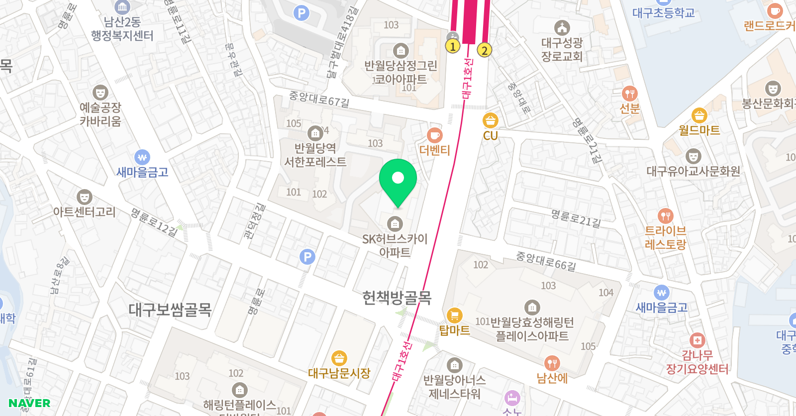 샘 스터디 위치