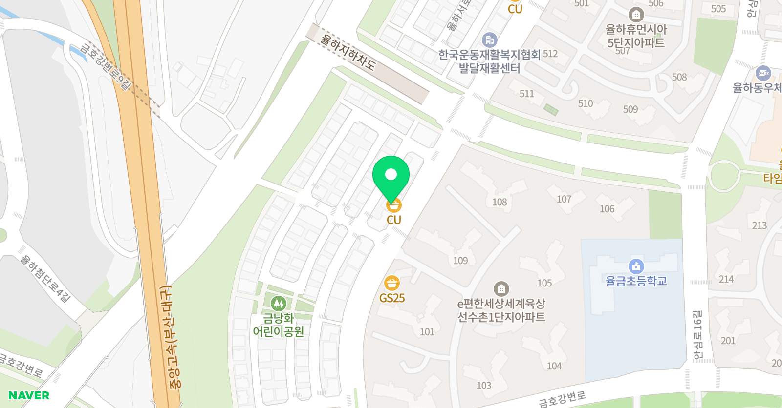 유니비 풋볼아카데미 위치