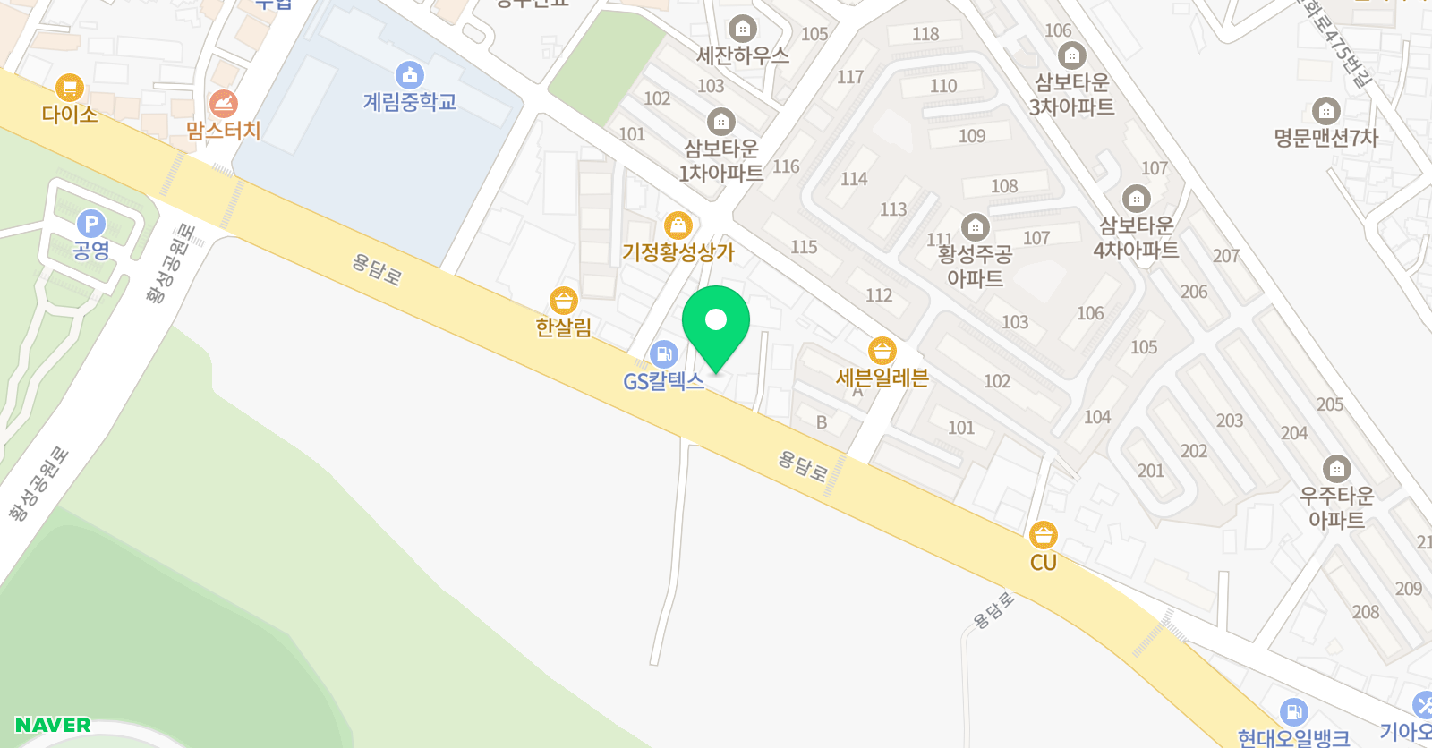 보배 학원 위치