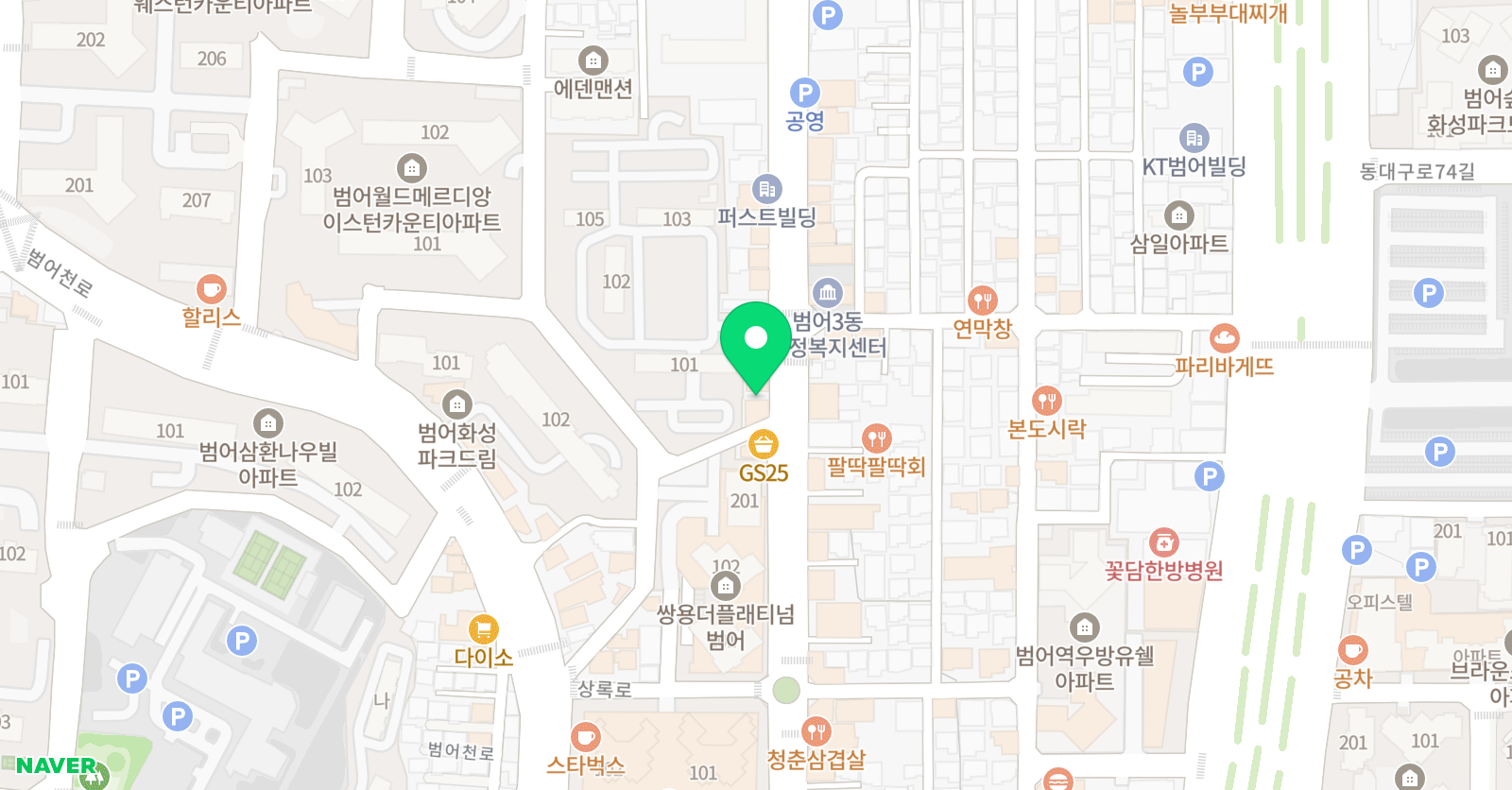 오즈 발레학원 위치