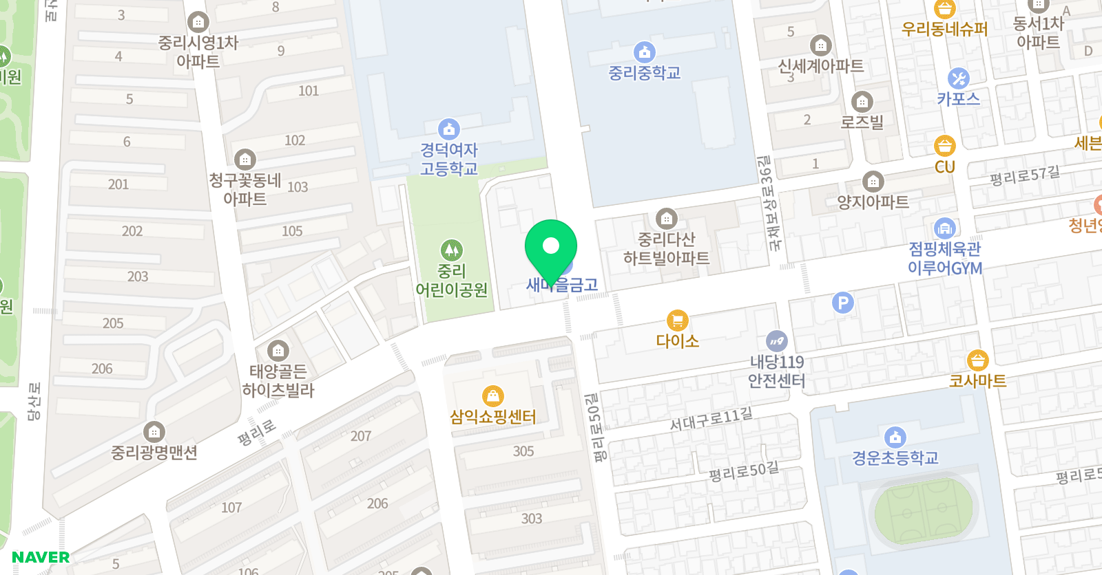 두드림 학원 위치
