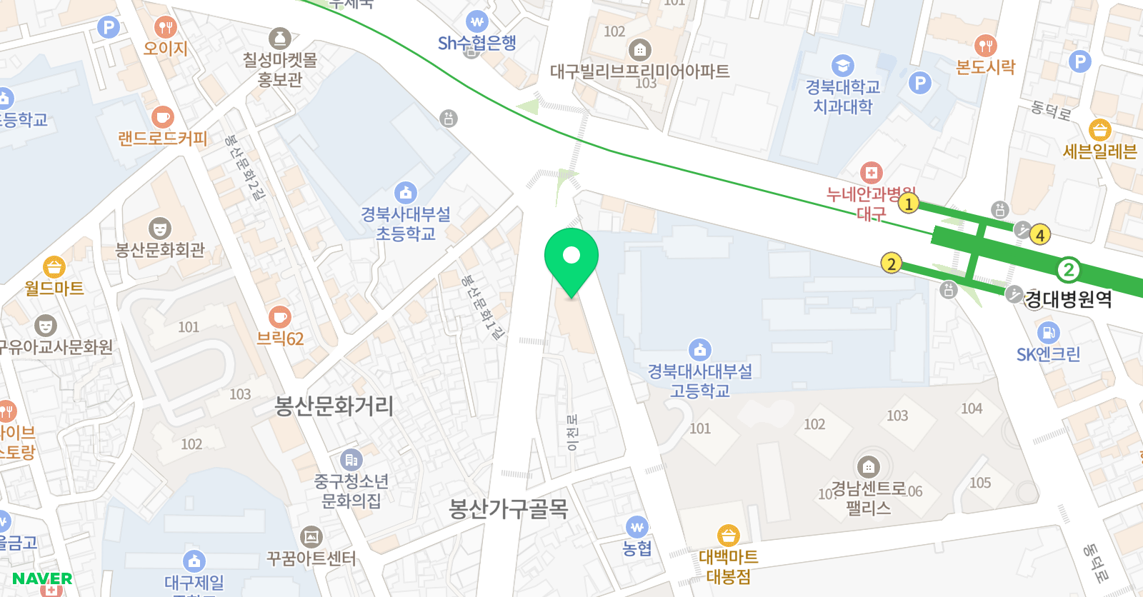 아베크 피아노학원 위치