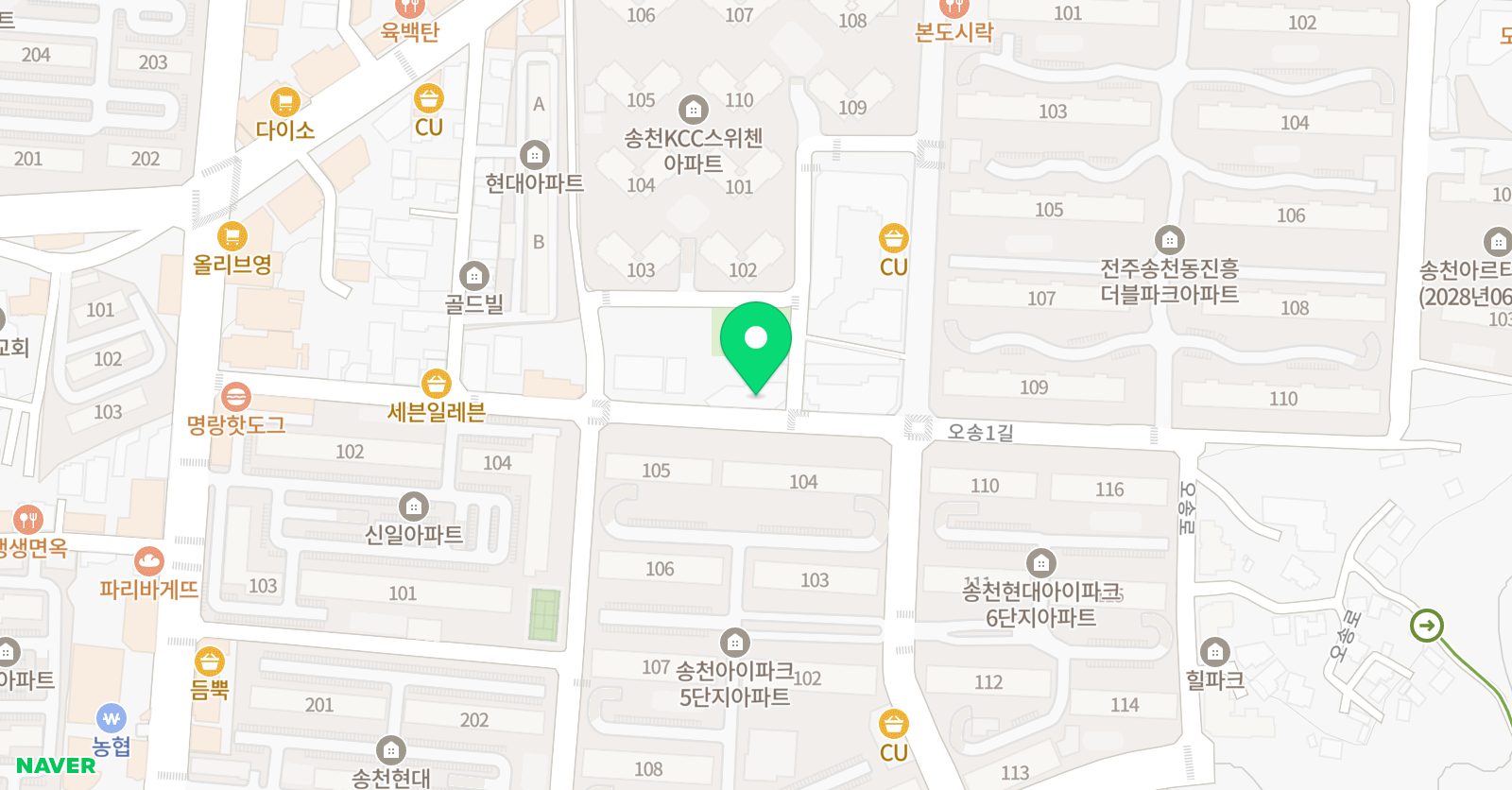 강지영 독서논술전문학원 위치