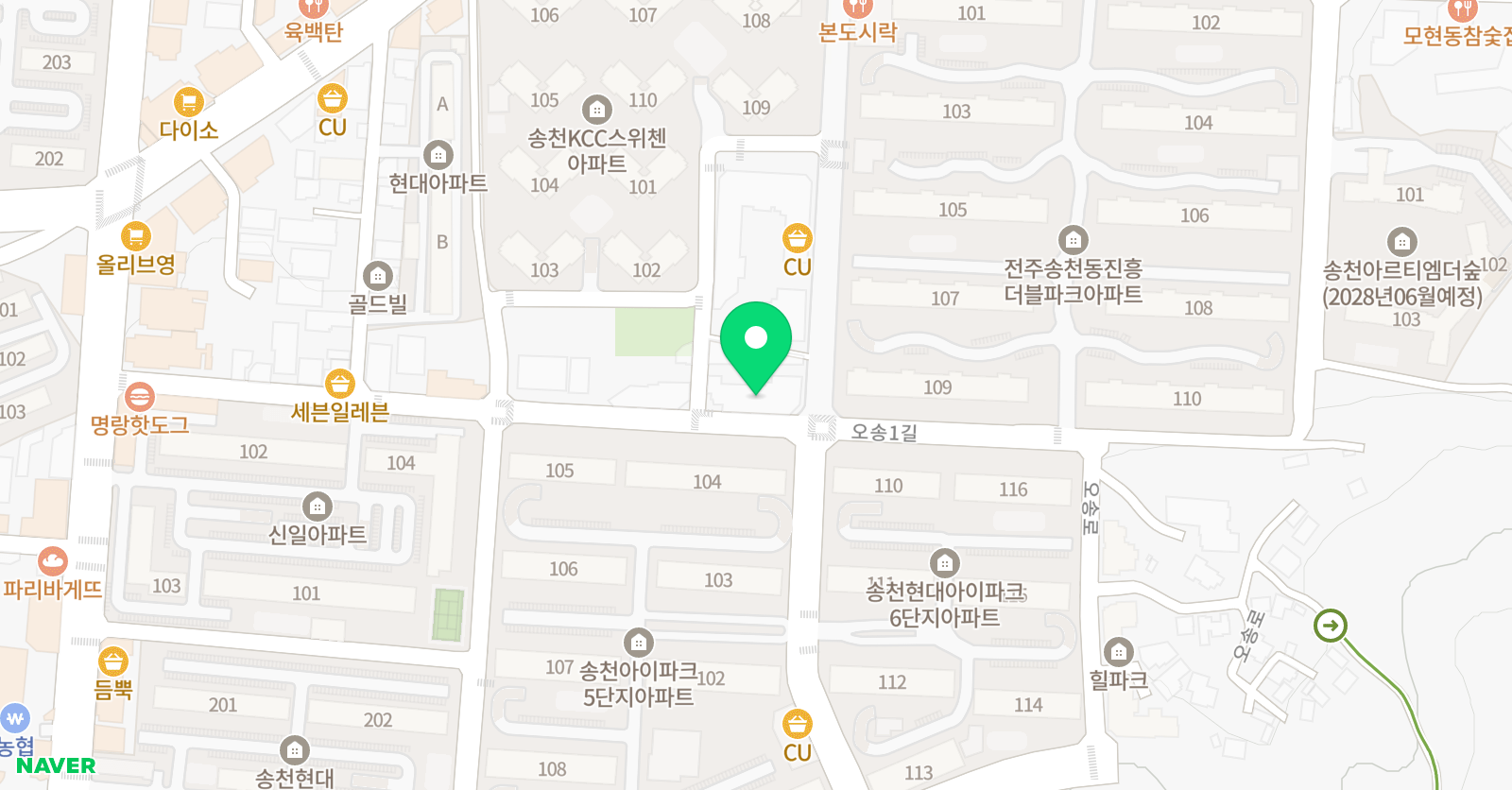 디자인캔버스미술학원 위치