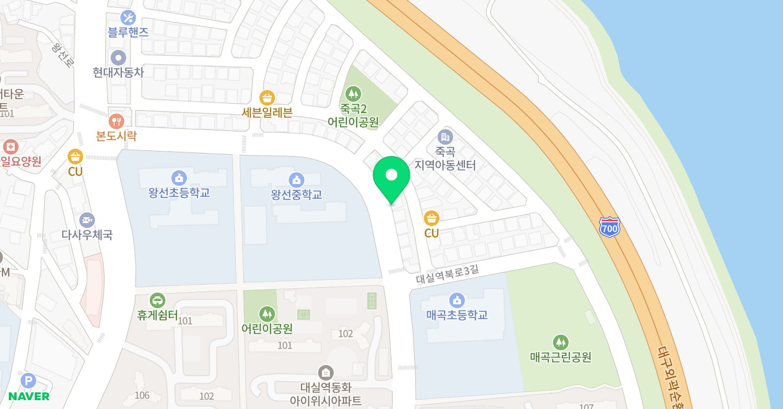 경대플러스 수학학원 위치