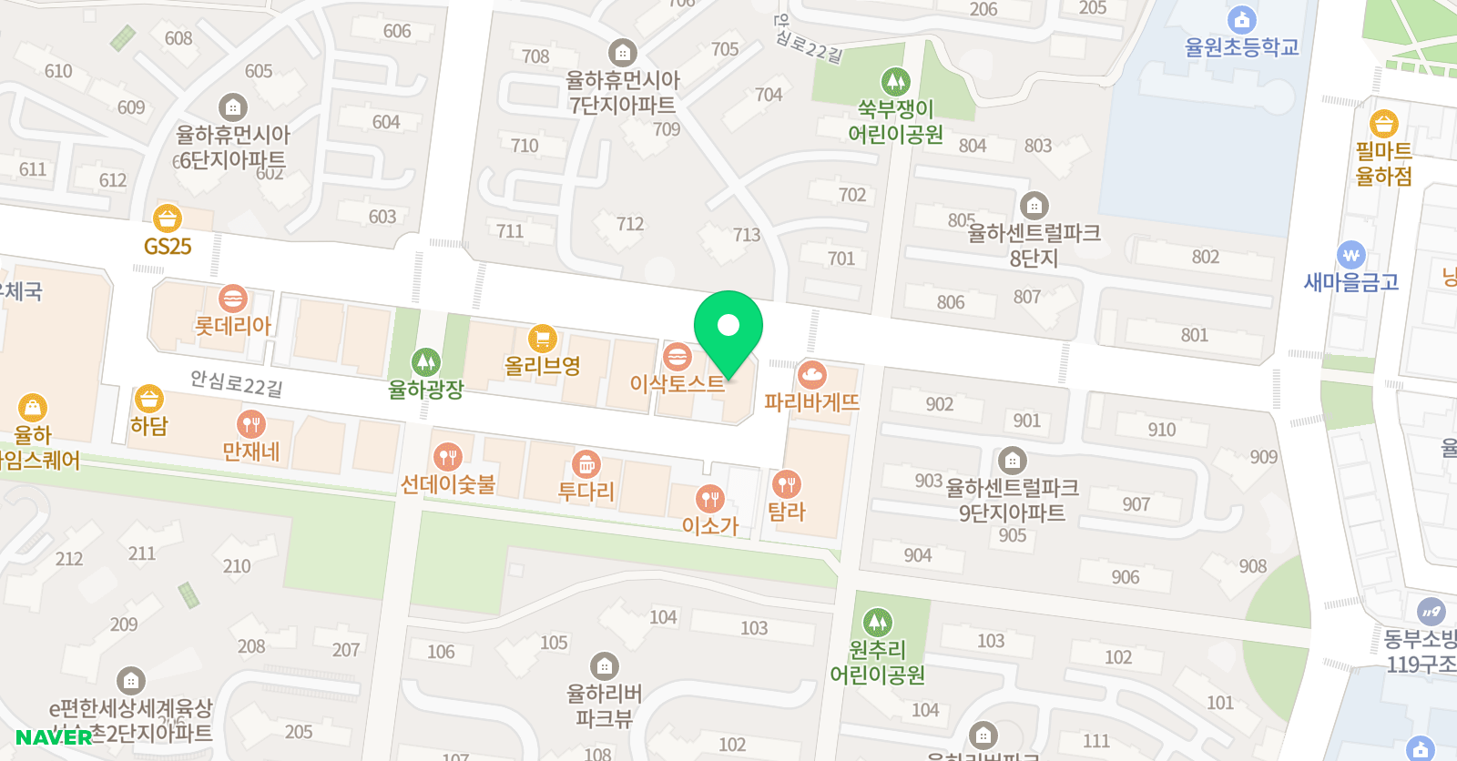 칸타타 음악학원 위치