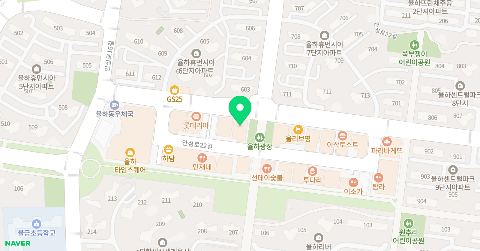 윌그로우 어학원 율하캠퍼스 위치