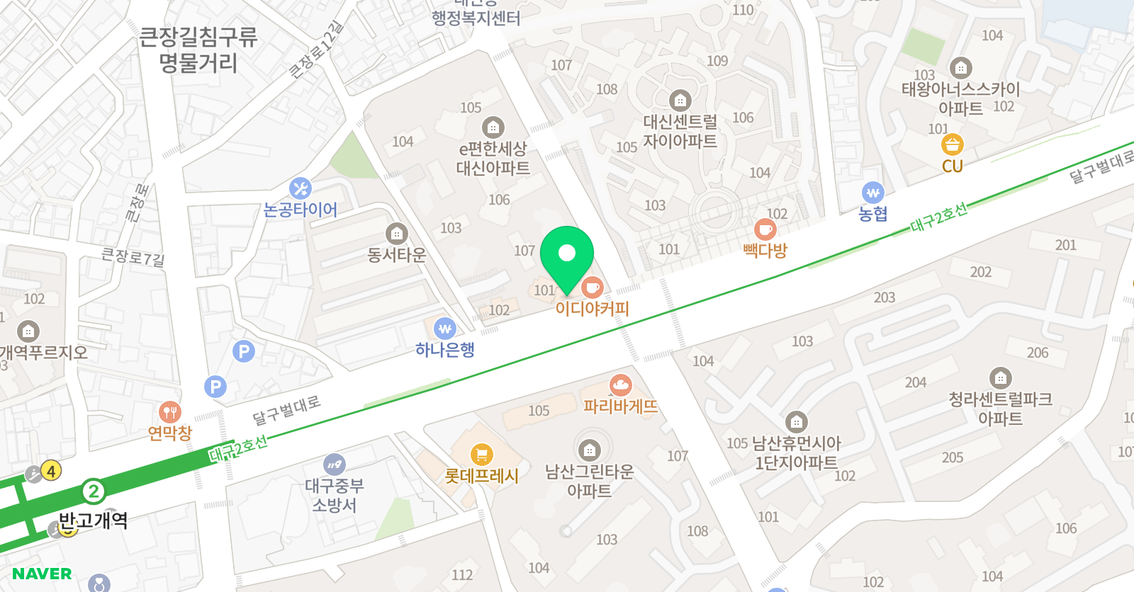 대신이편한수학 학습소 플레이팩토 위치