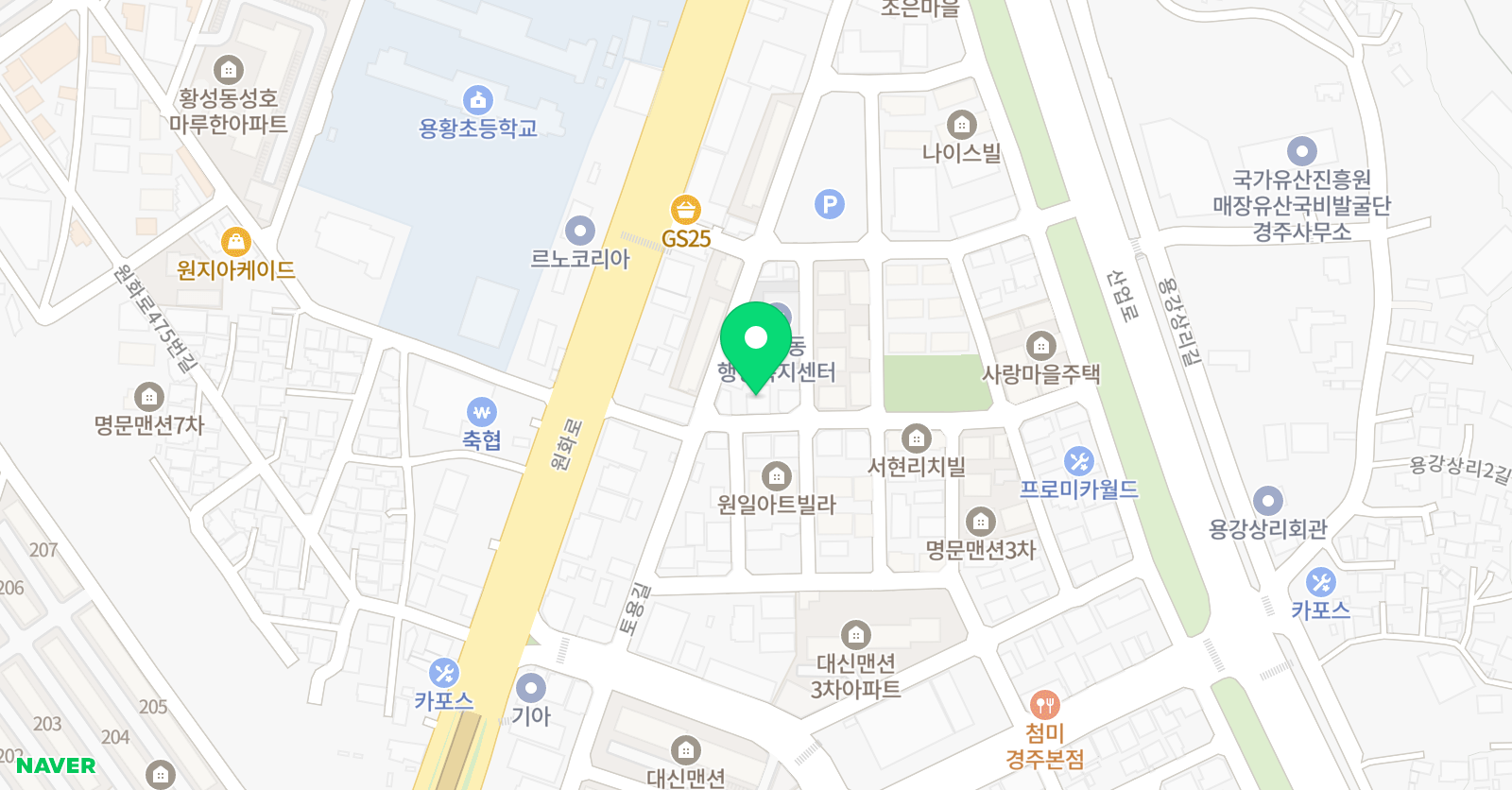 교문 학원 위치