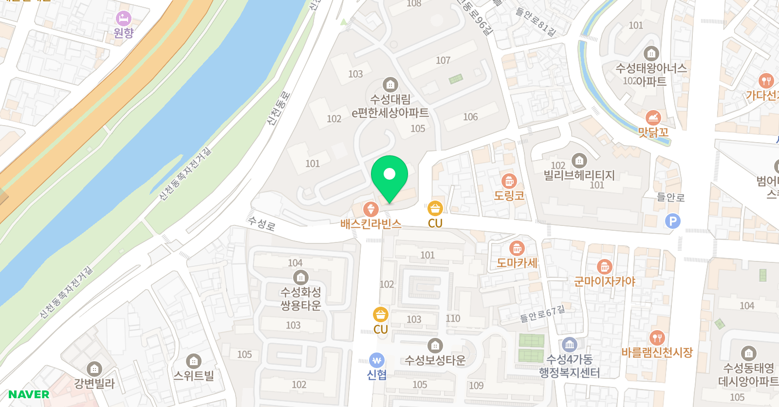 라발레스튜디오 자이로토닉 위치