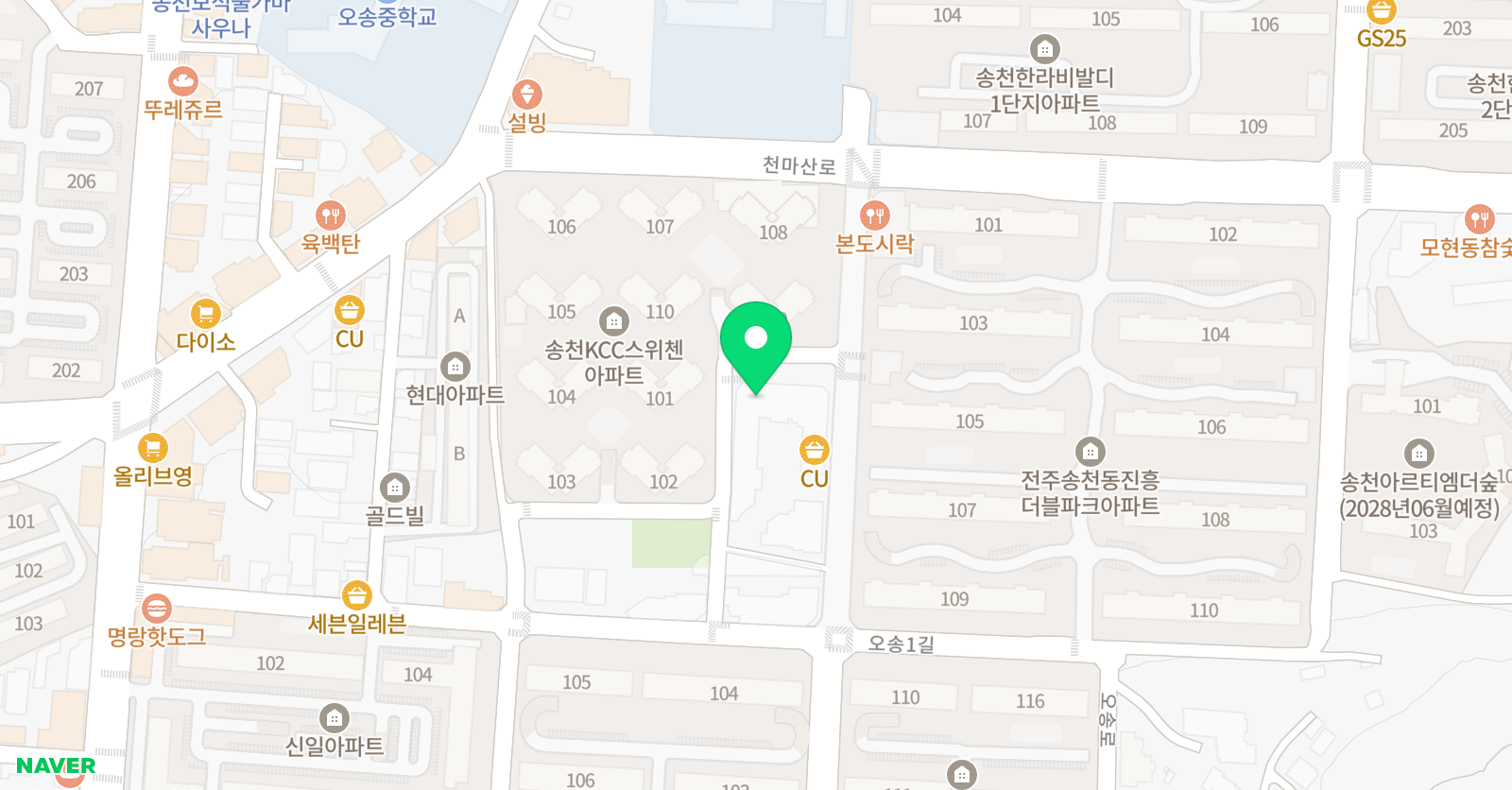 자란 음악학원 위치