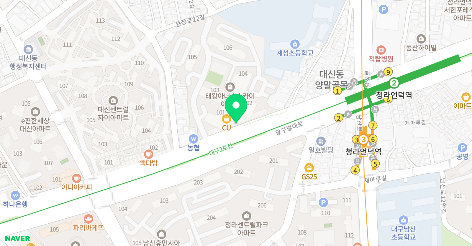 조선생아뜰리에 미술교습소 위치