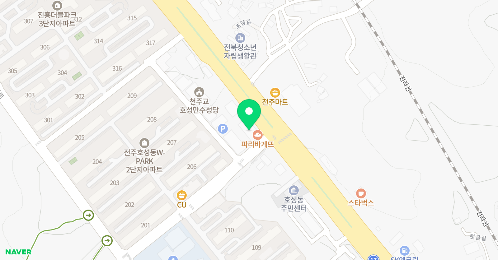 BM 에듀학원 위치