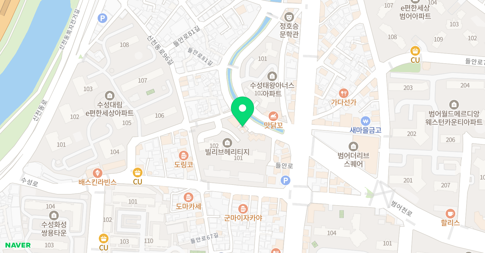 에꼴드뿌셍 미술학원 위치