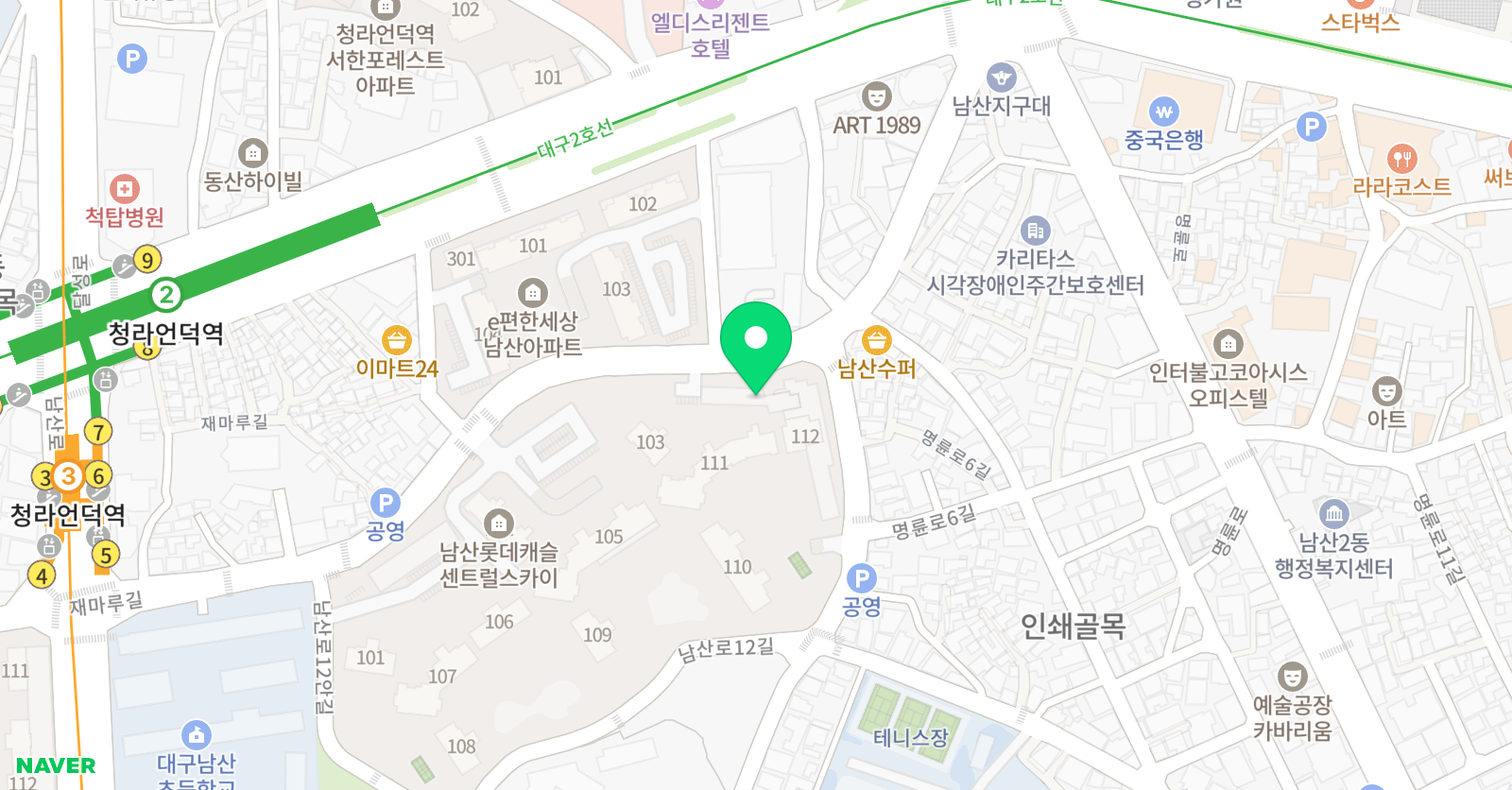오늘은 화실미술교습소 위치