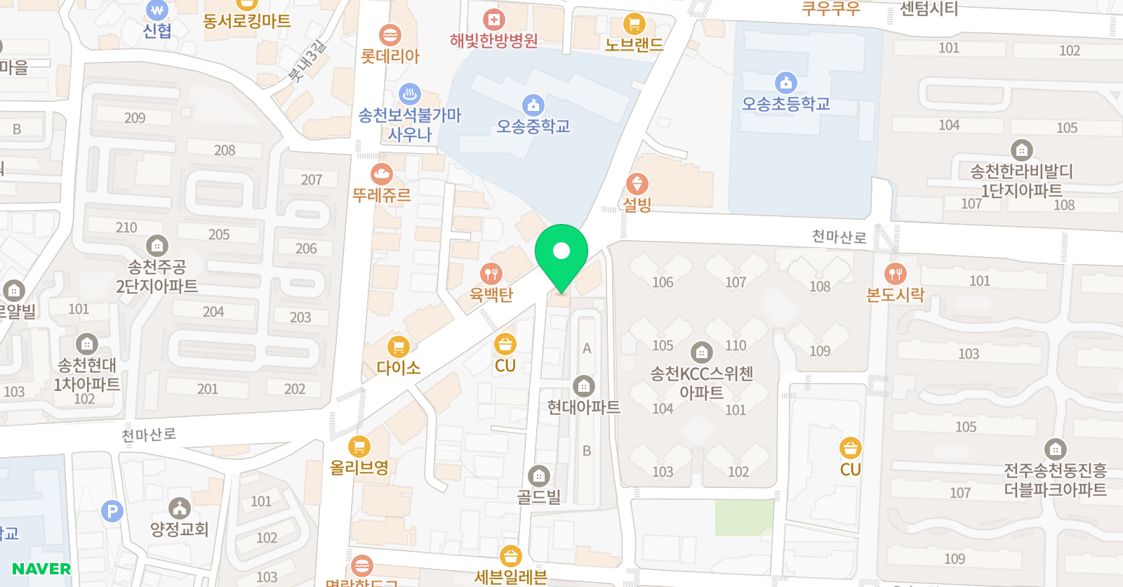 SEA 어학원 위치