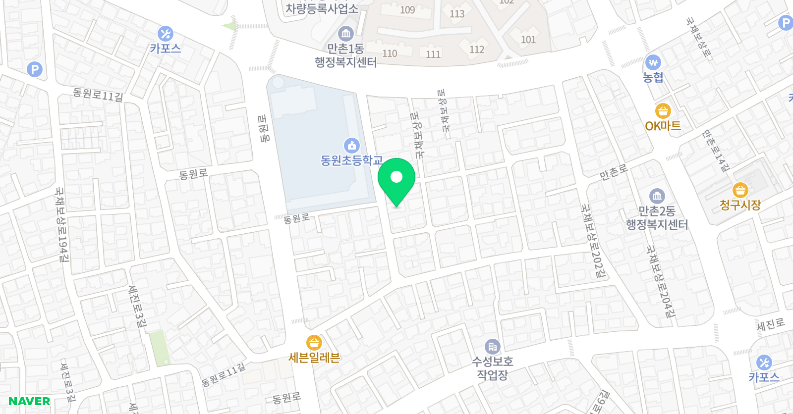 와이매쓰 수학학원 위치