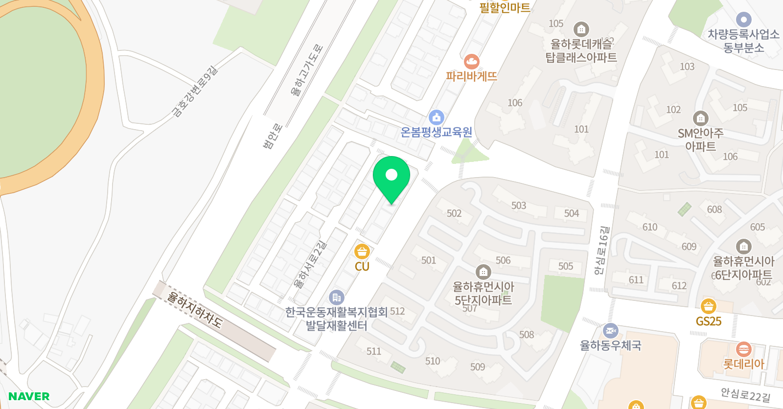 뮤지트 실용음악학원 위치