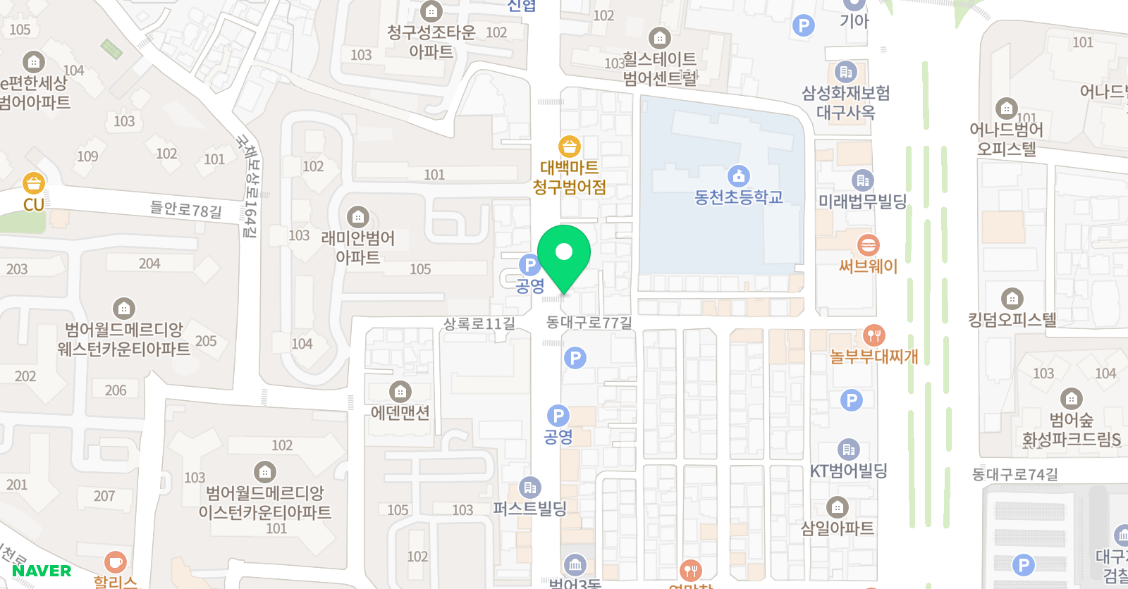 와이원 수학 위치