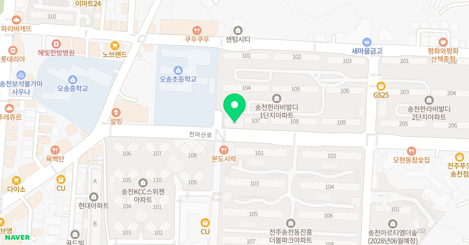 이베스트 영어학원 위치