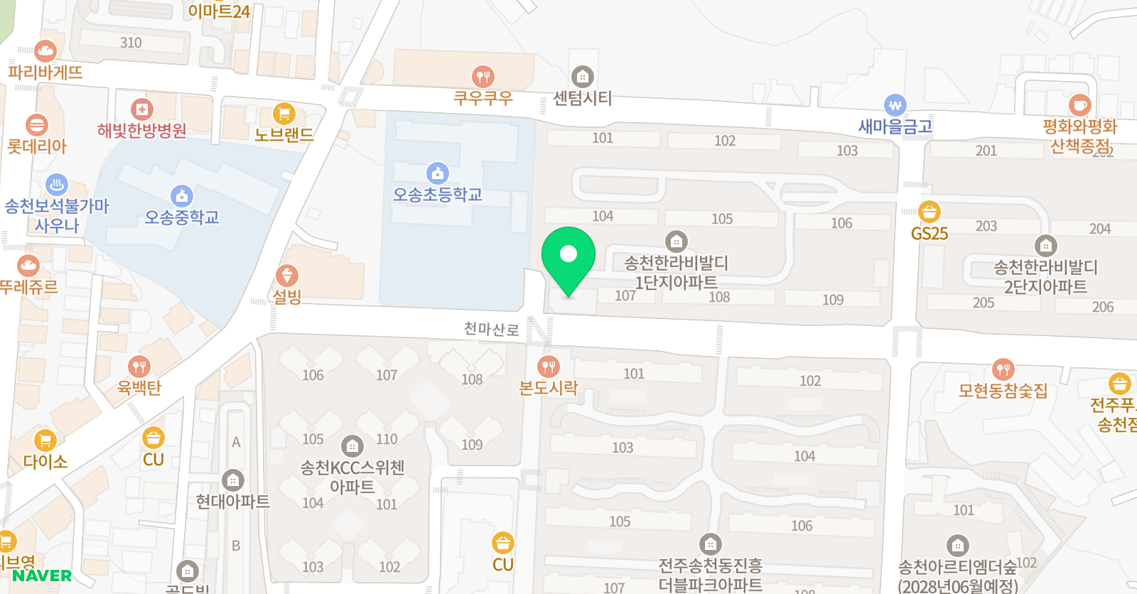 그림담 미술학원 위치