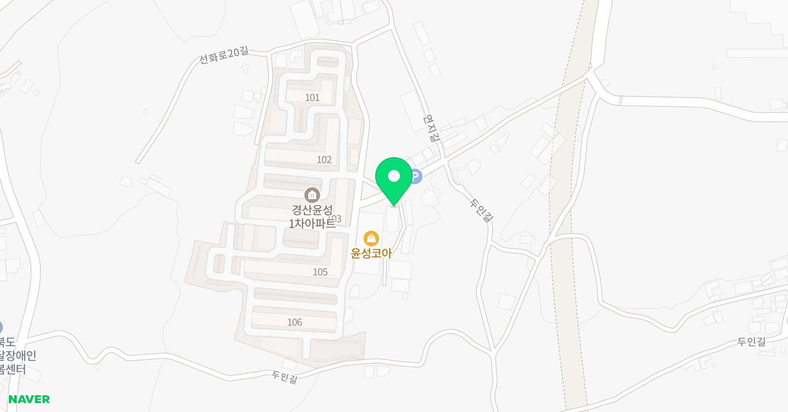 헬로우 학원 위치
