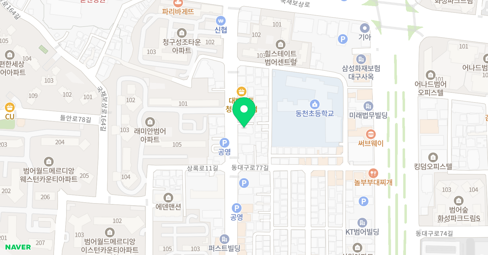 장원 입시학원 위치