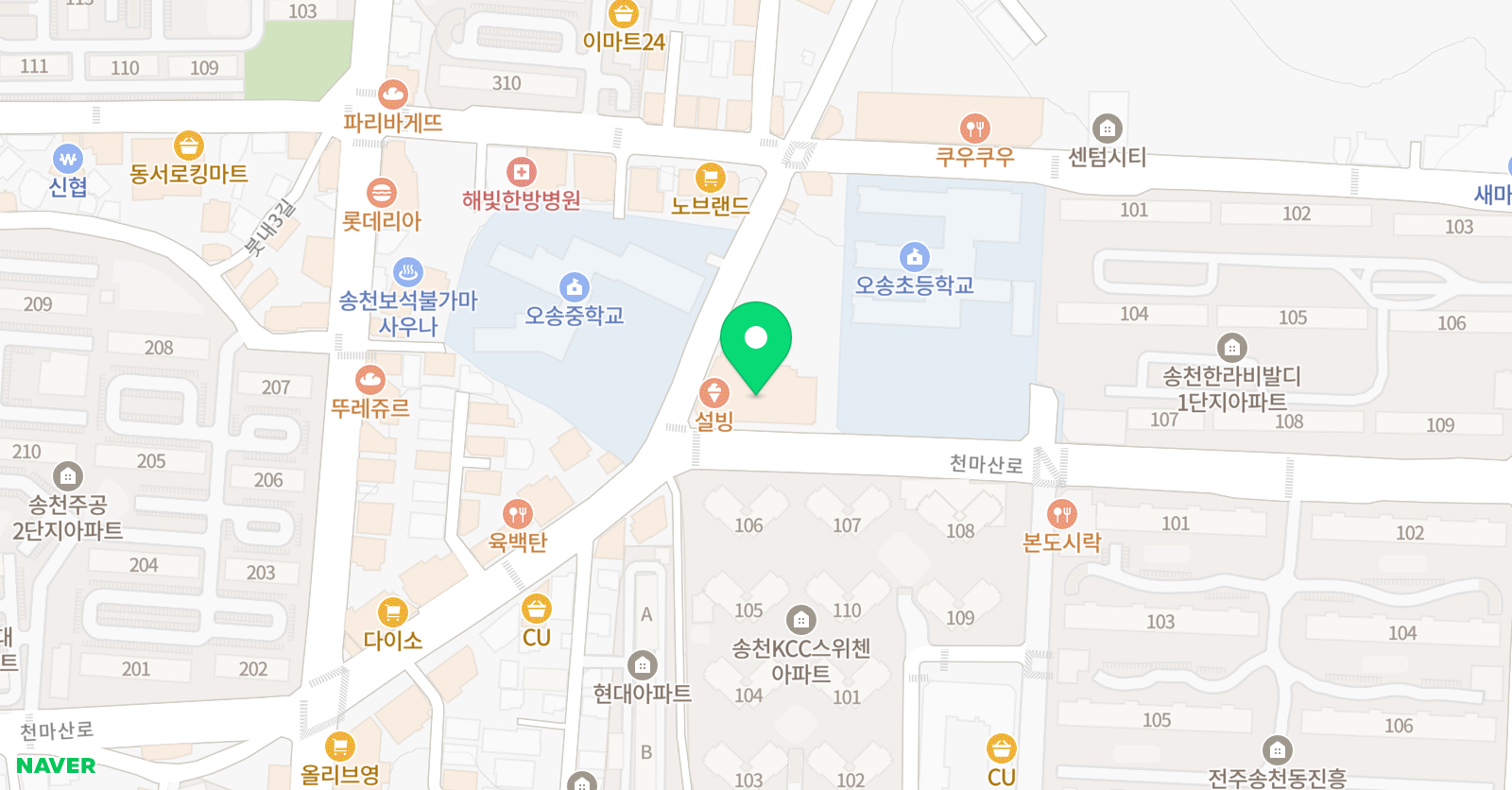 림 수학교습소 위치