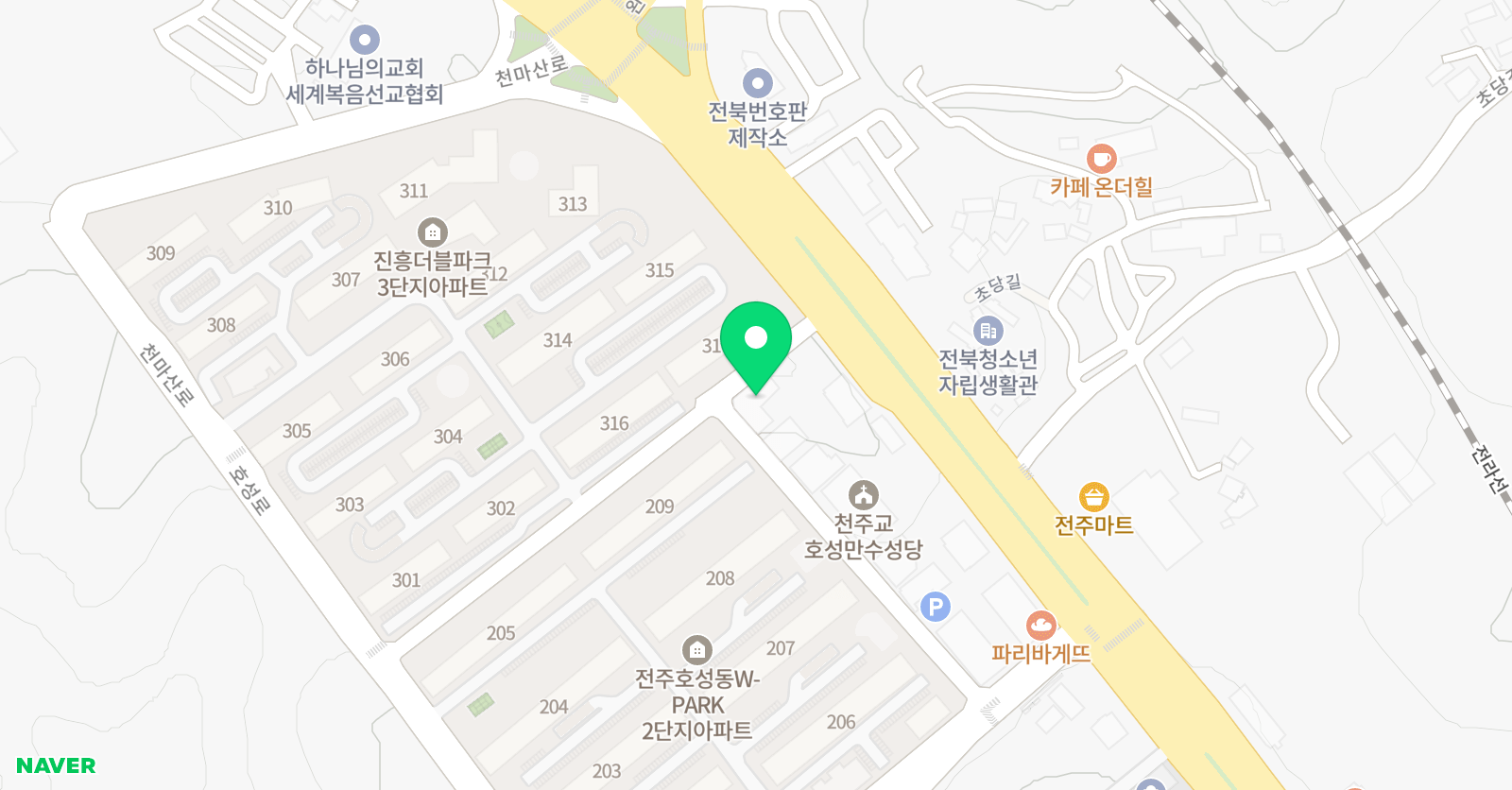 iBT junior 호성동1센터 위치