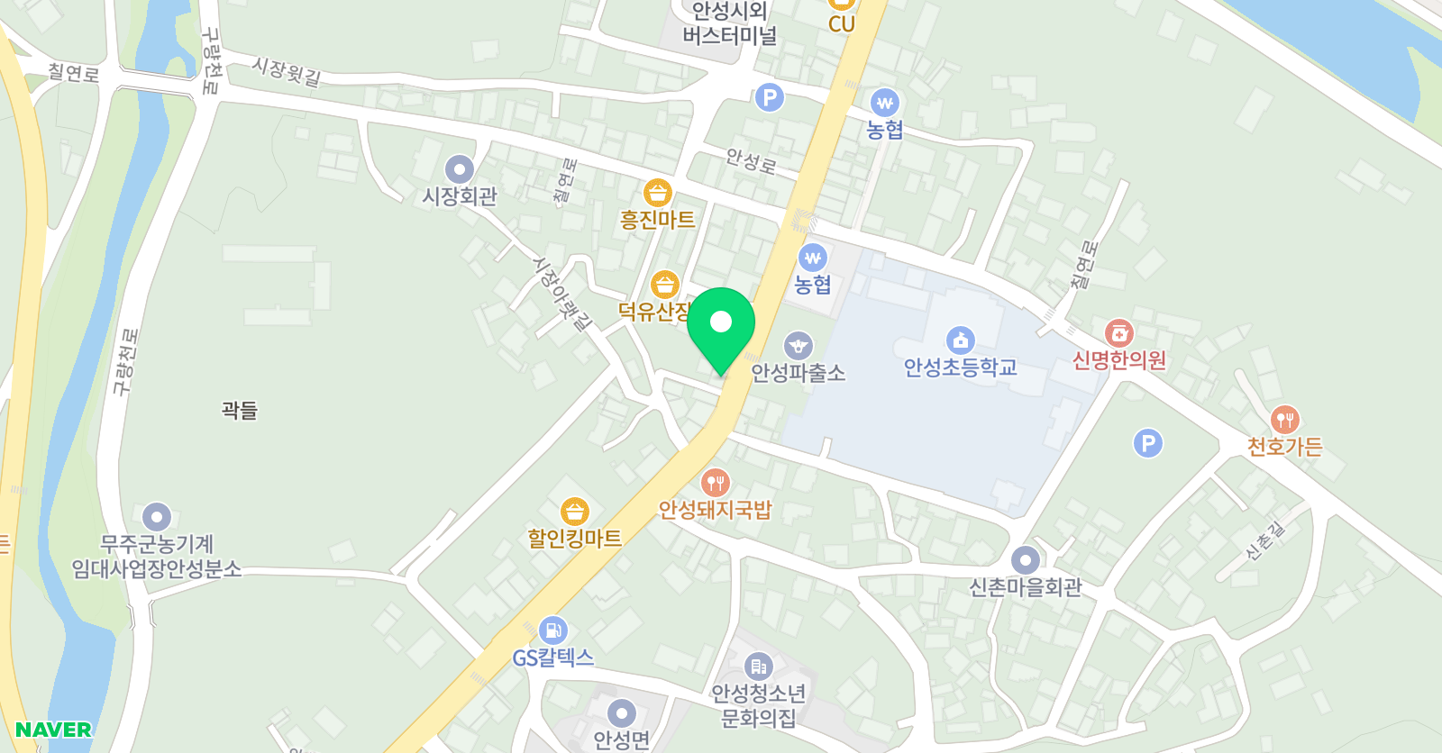 안성 음악학원 위치