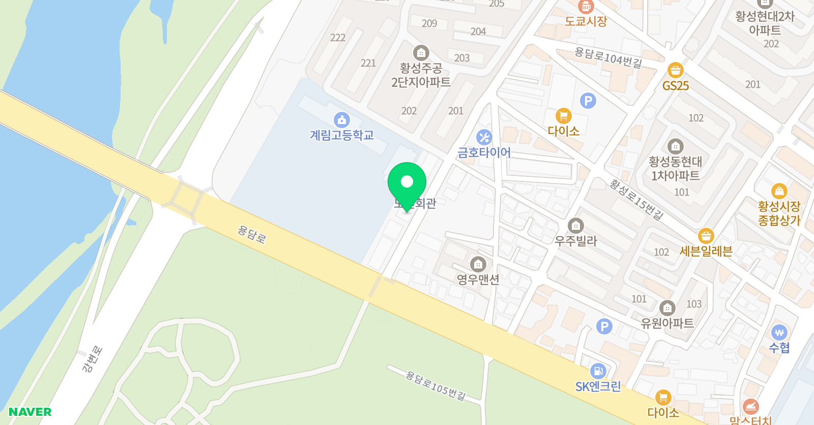 유림 학원 위치