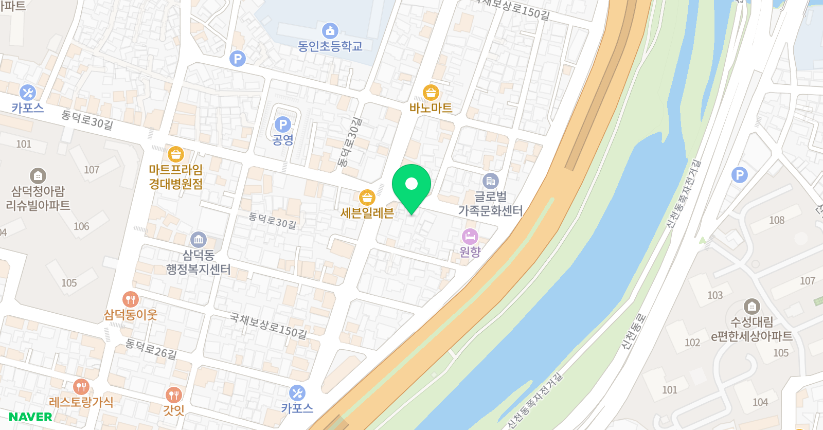 리틀지니어스 외국어학원 위치
