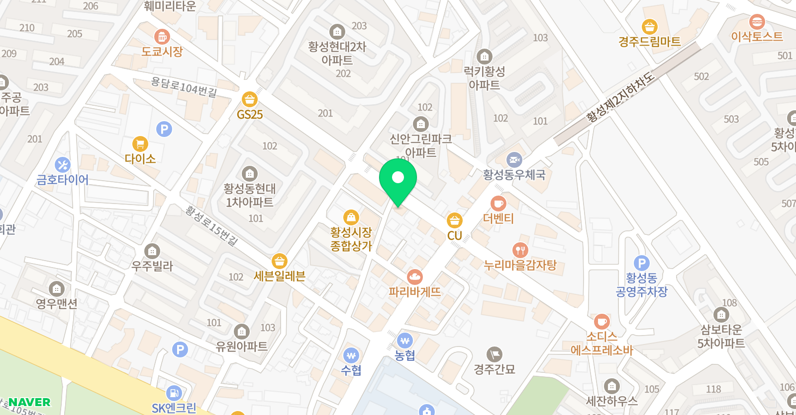 윤선생 영어숲 경주학원 위치