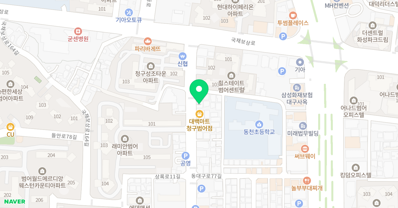 어린음악대 범어원 위치