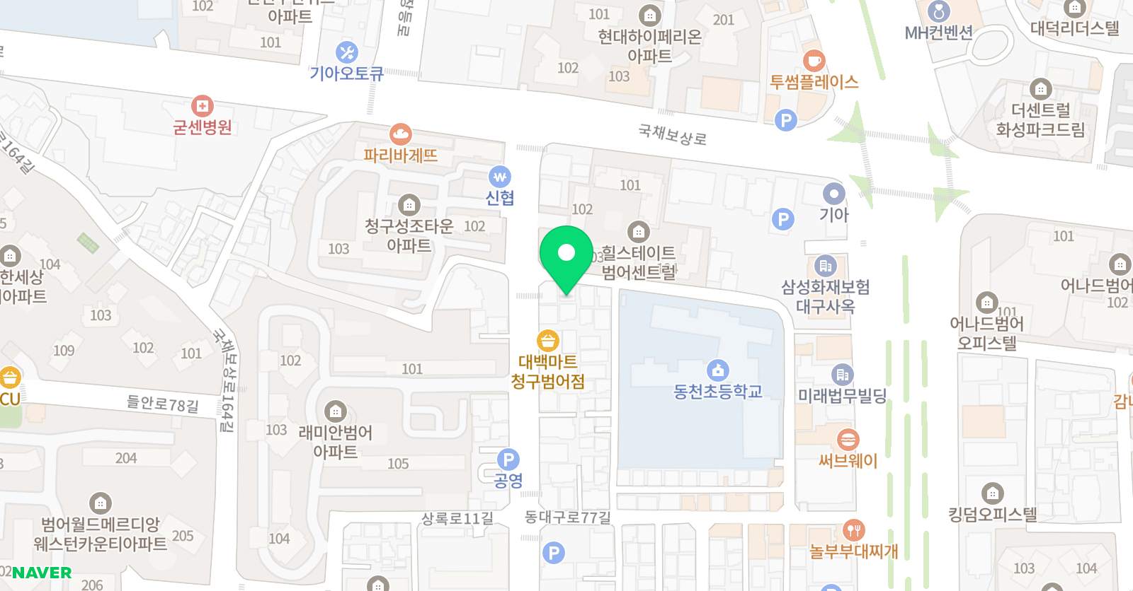 헬로우피아노 학원 위치