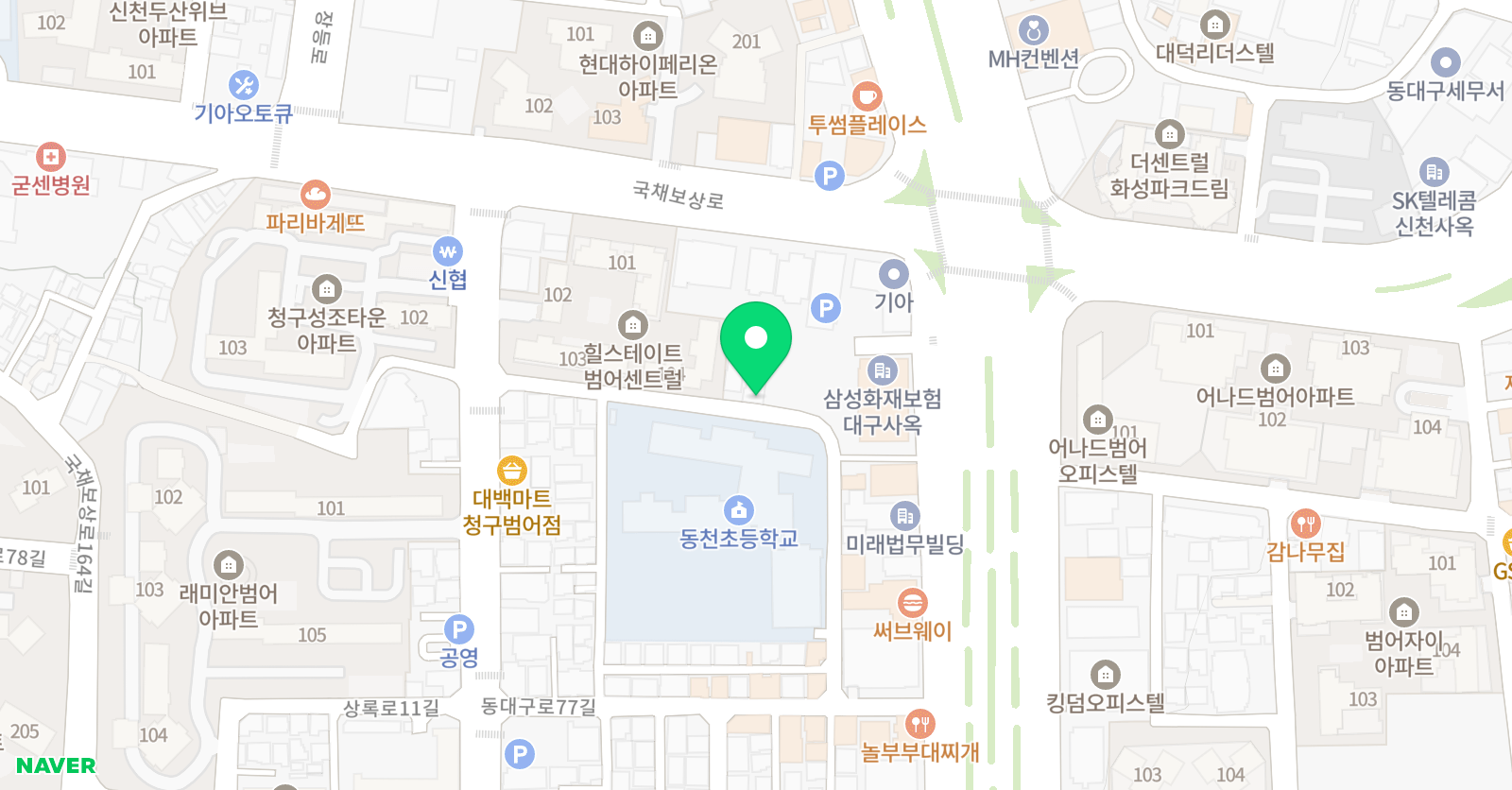아뜨리에 미술 위치