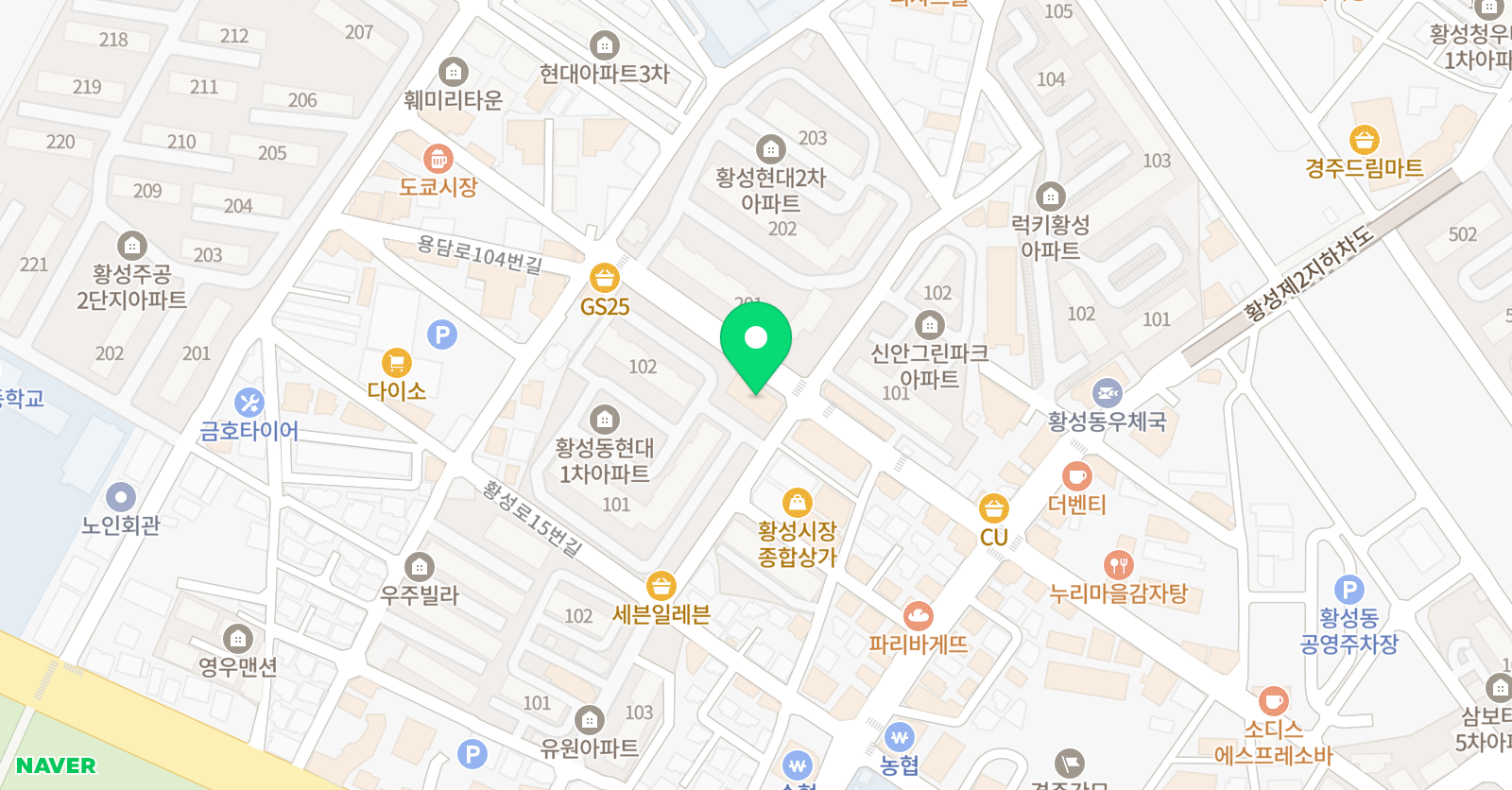 피아노숲유림 피아노교습소 위치