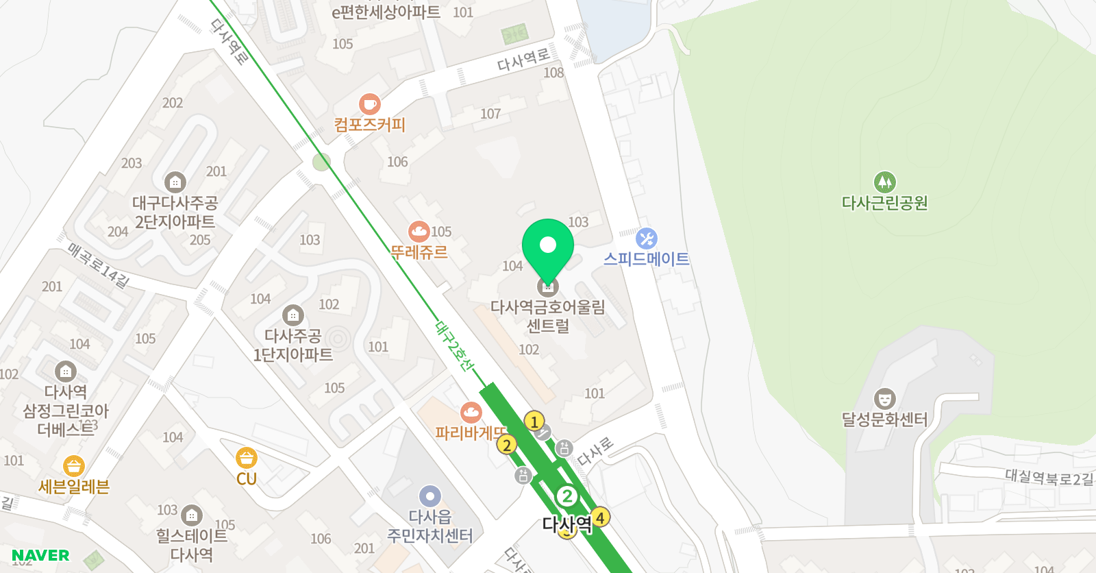SDG 음악학원 위치