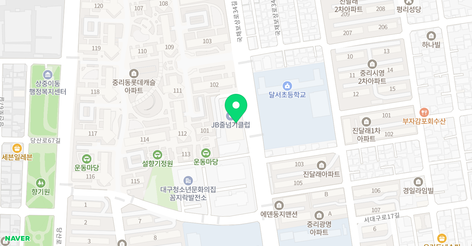 리드인 독서 중리롯데캐슬점 위치