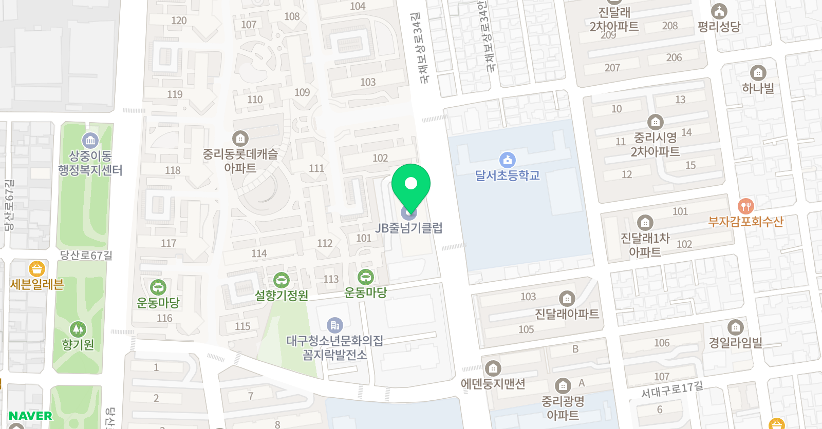 아이러브 미술학원 위치