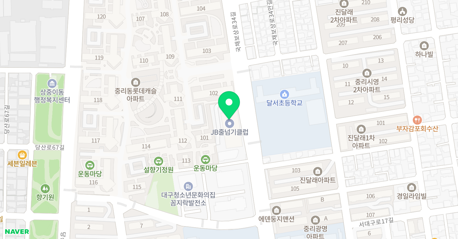 아이러브 음악학원 위치